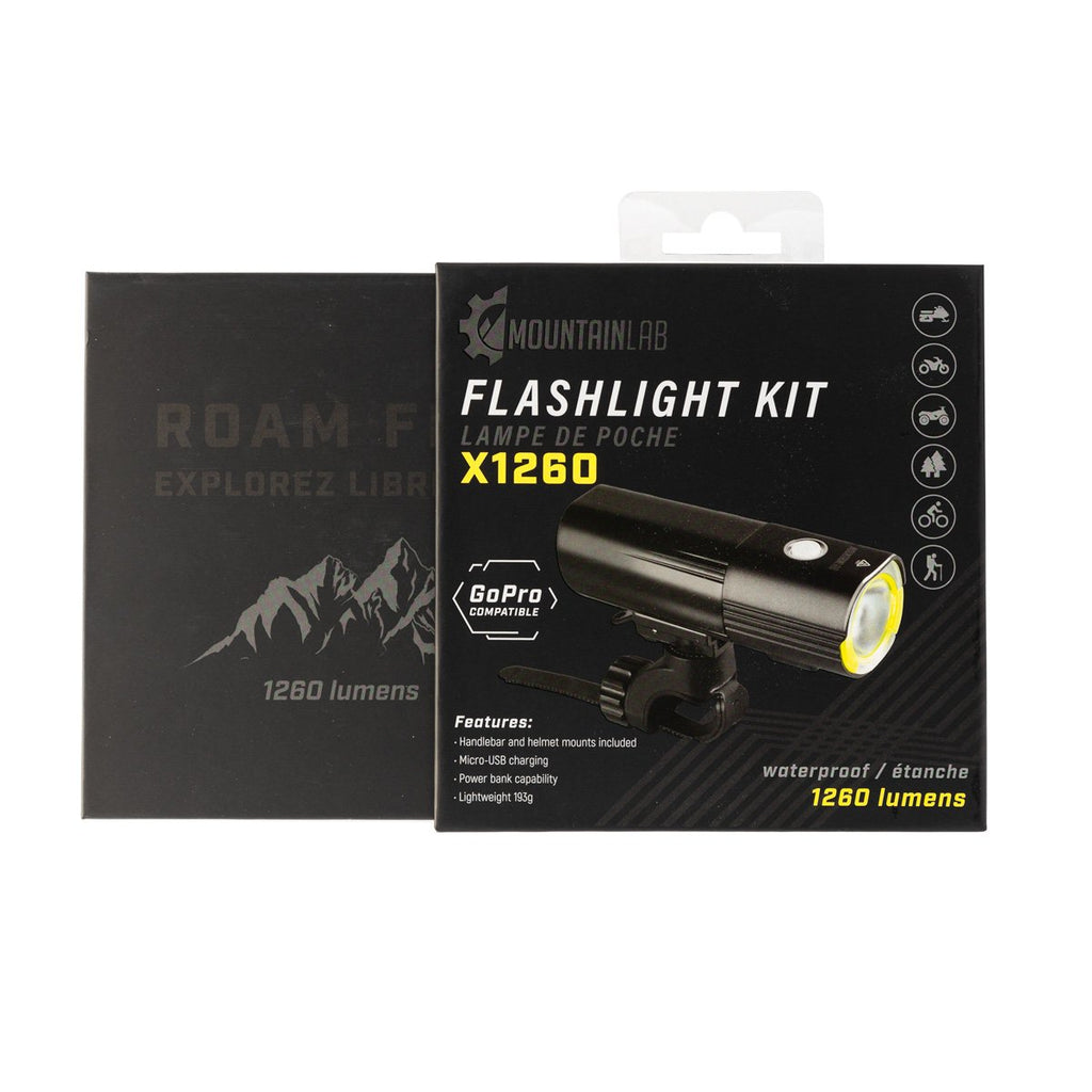 Mountain Lab x1260 Lumen Flashlight Kit Mountain Lab USA